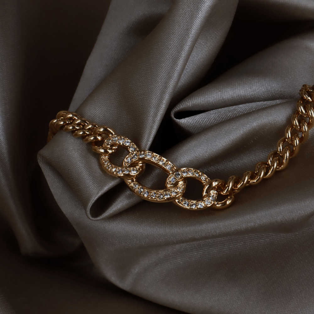 CHRISTIAN DIOR 麻花吊墜項鏈連耳夾 未使用品 連原盒 - Vintasy