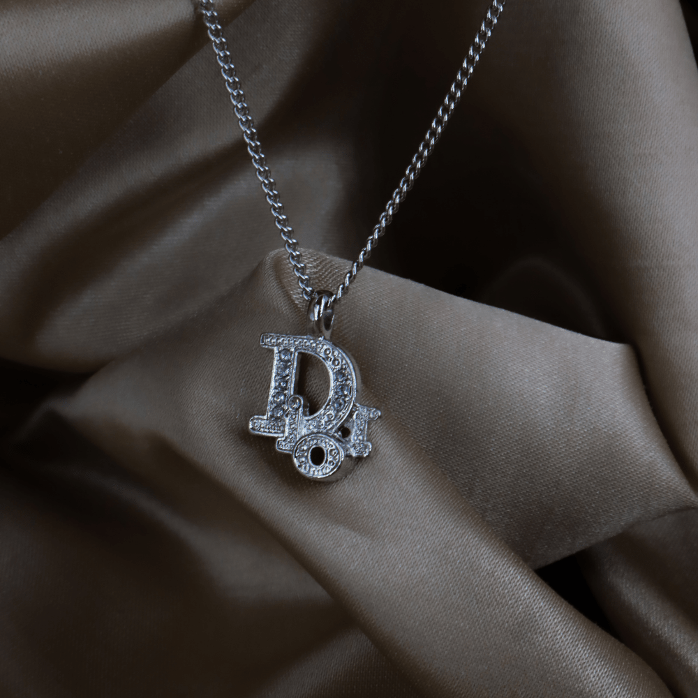 CHRISTIAN DIOR 閃石吊墜項鏈 超罕有入手！ - Vintasy項鏈