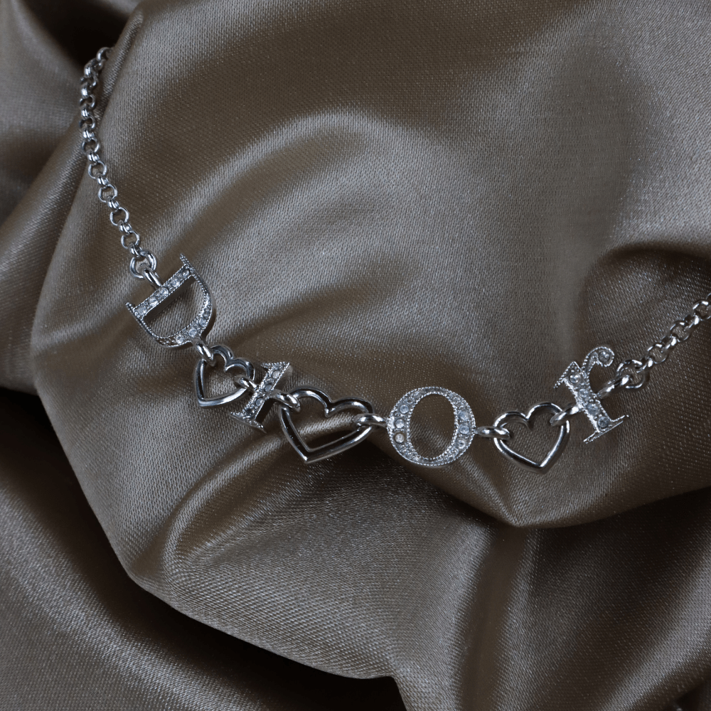DIOR 心心相扣CHOCKER 短項鏈 - Vintasy