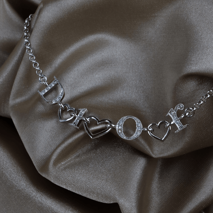 DIOR 心心相扣CHOCKER 短項鏈 - Vintasy