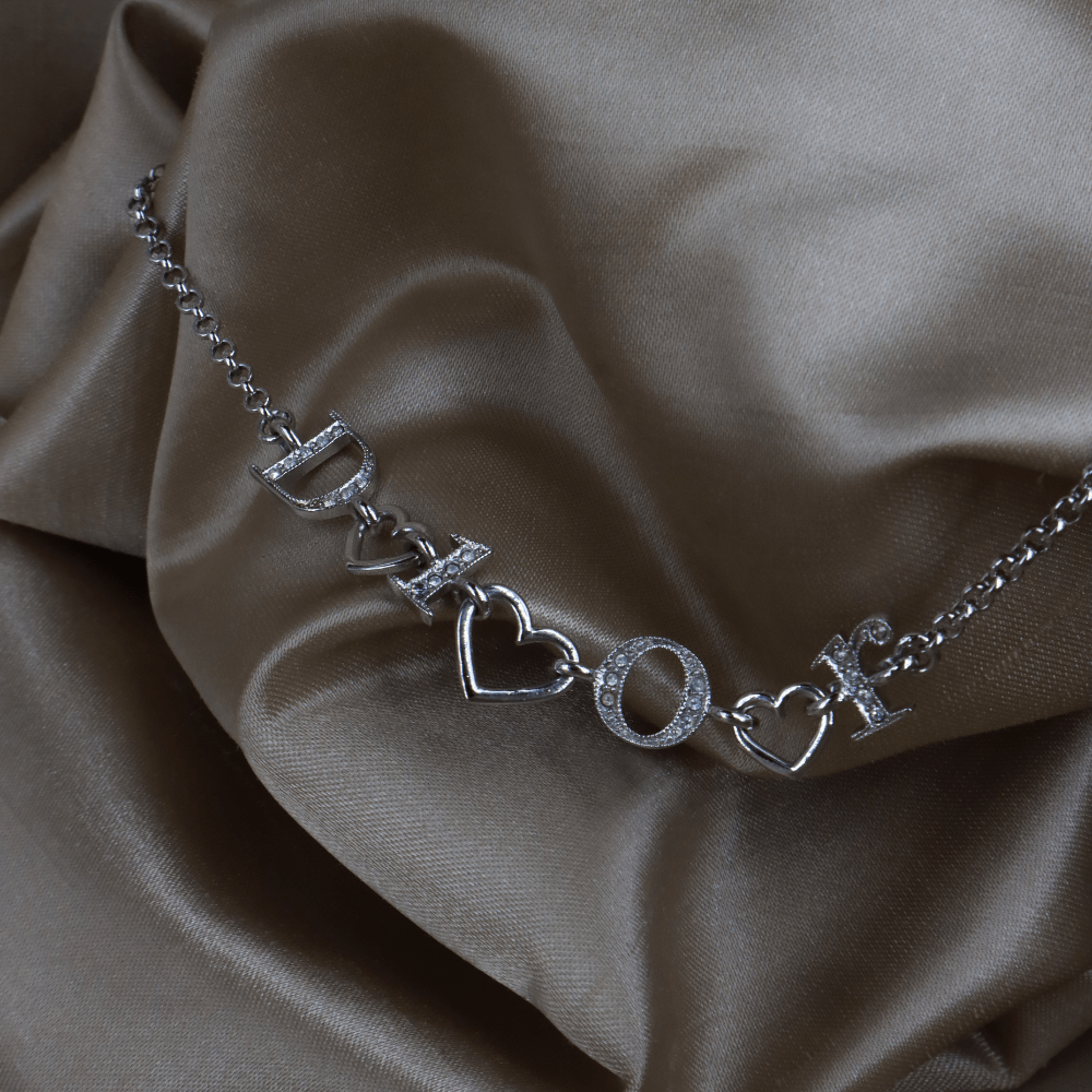 DIOR 心心相扣CHOCKER 短項鏈 - Vintasy