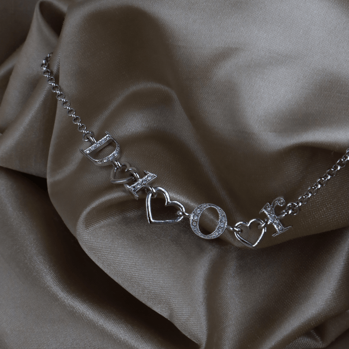 DIOR 心心相扣CHOCKER 短項鏈 - Vintasy