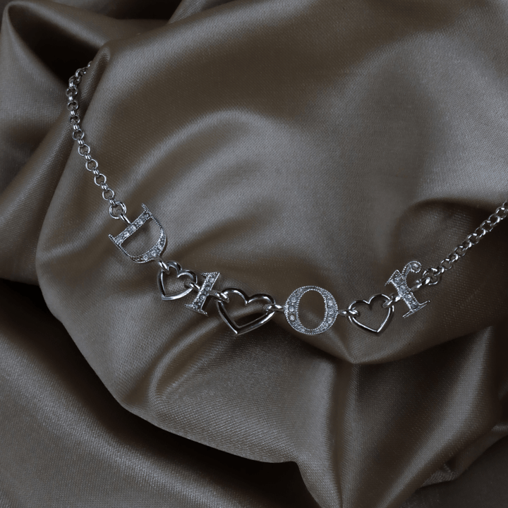 DIOR 心心相扣CHOCKER 短項鏈 - Vintasy