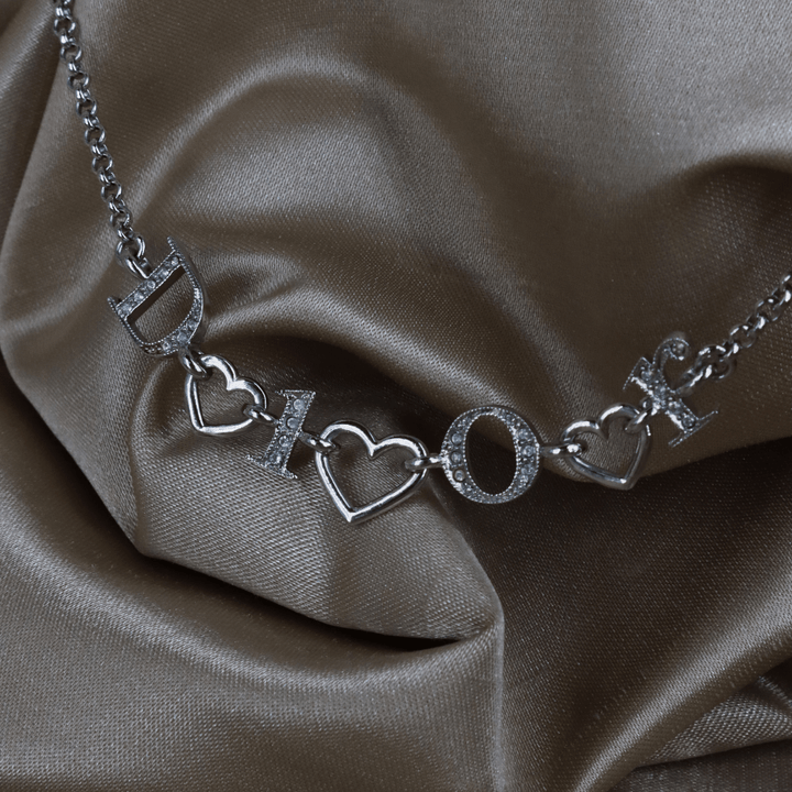 DIOR 心心相扣CHOCKER 短項鏈 - Vintasy