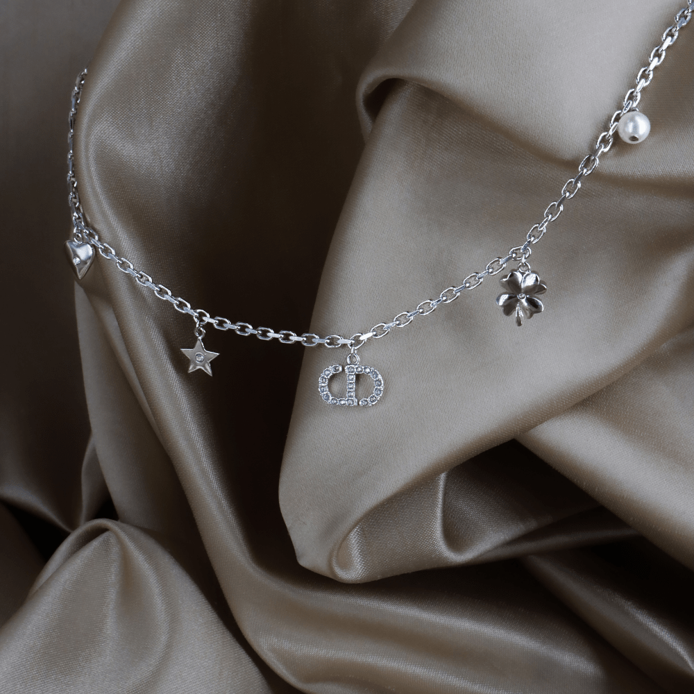 DIOR Colar Petit CD Lucky Charms 項鏈 - Vintasy項鏈