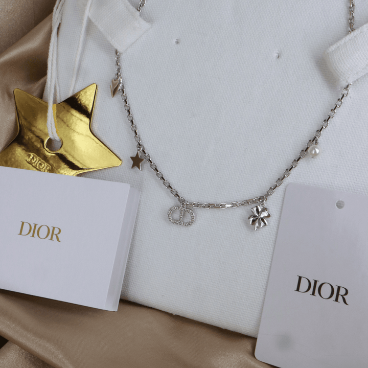 DIOR Colar Petit CD Lucky Charms 項鏈 - Vintasy項鏈