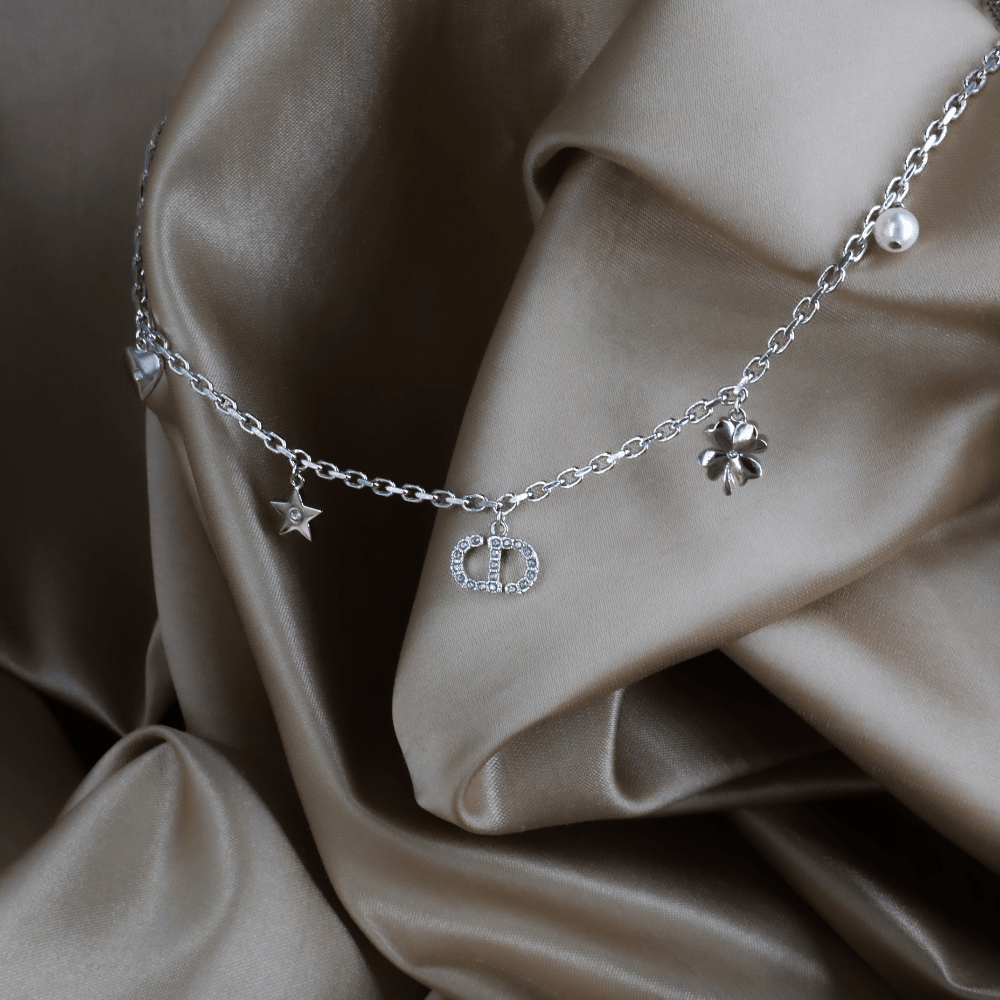 DIOR Colar Petit CD Lucky Charms 項鏈 - Vintasy項鏈