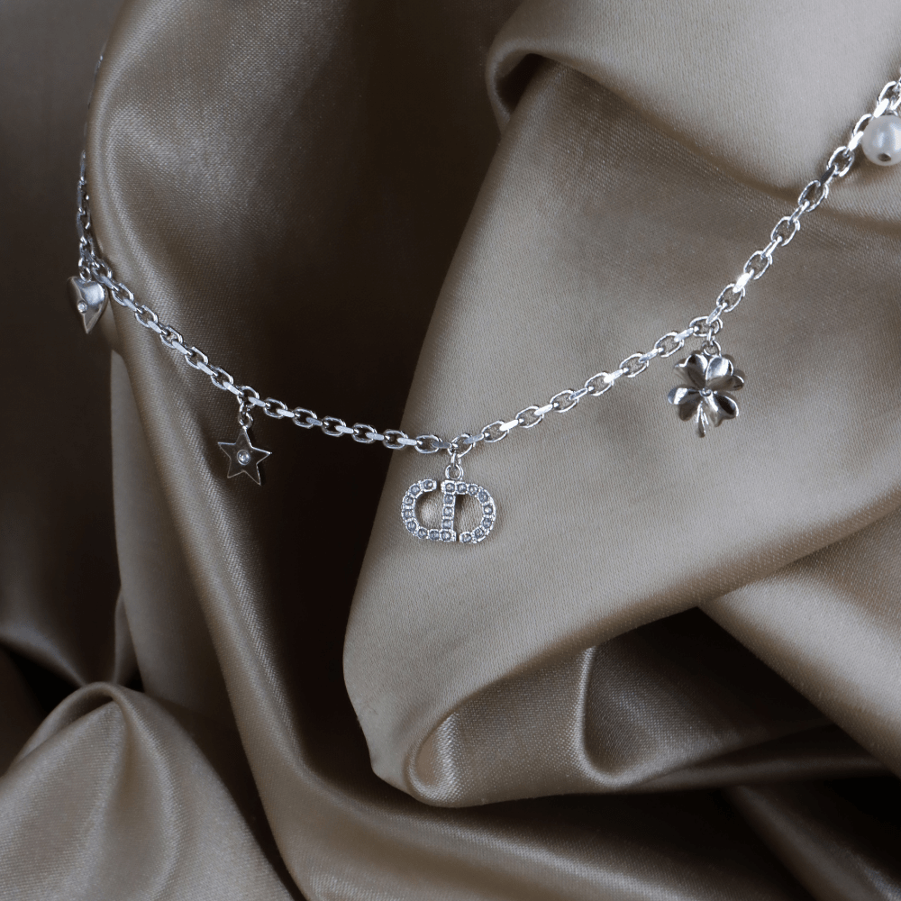 DIOR Colar Petit CD Lucky Charms 項鏈 - Vintasy項鏈