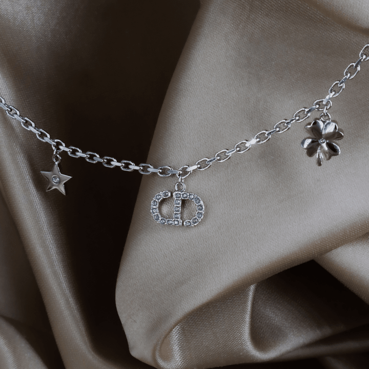 DIOR Colar Petit CD Lucky Charms 項鏈 - Vintasy項鏈