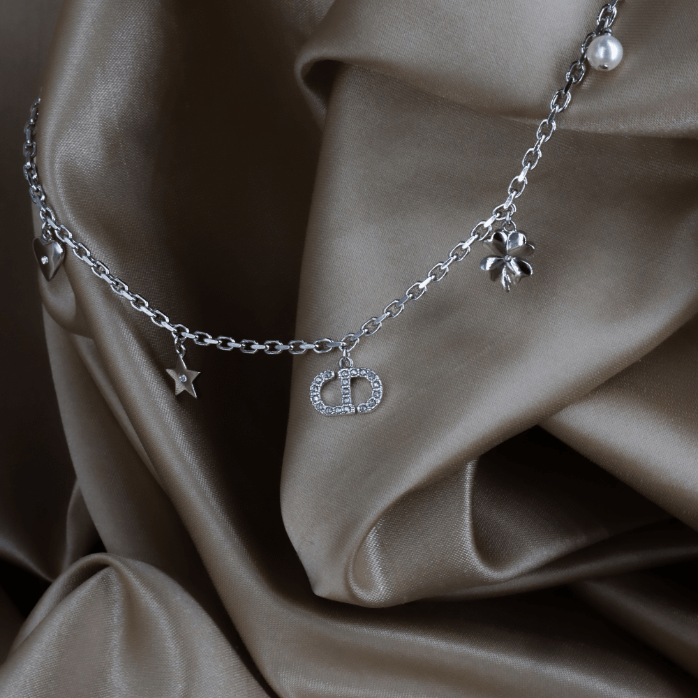 DIOR Colar Petit CD Lucky Charms 項鏈 - Vintasy項鏈