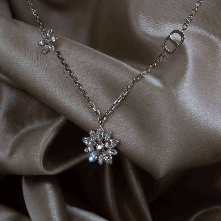 DIOR Fleur de Glace 頸鏈｜未使用美品 ｜ 2026年新款 - Vintasy項鏈