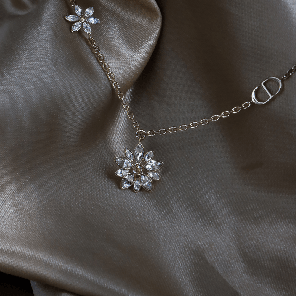 DIOR Fleur de Glace 頸鏈｜未使用美品 ｜ 2026年新款 - Vintasy項鏈