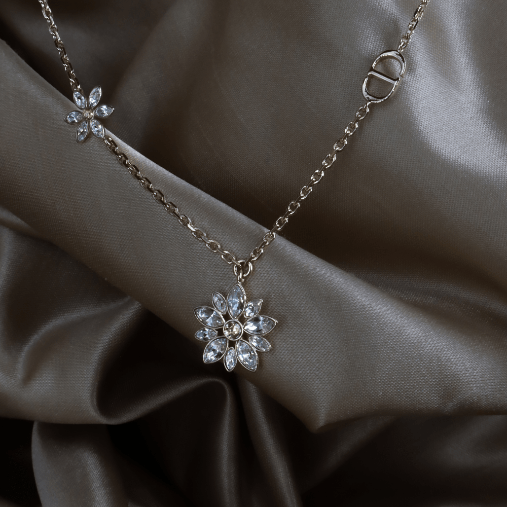 DIOR Fleur de Glace 頸鏈｜未使用美品 ｜ 2026年新款 - Vintasy項鏈