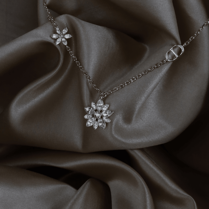 DIOR Fleur de Glace 頸鏈｜未使用美品 ｜ 2026年新款 - Vintasy項鏈
