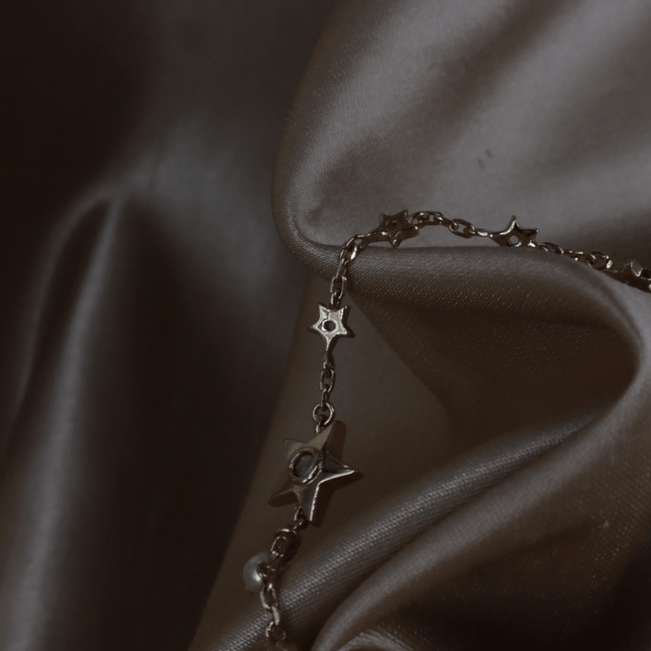 DIOR Petit CD Lucky Charms 金色幸運星CD手鏈 - Vintasy