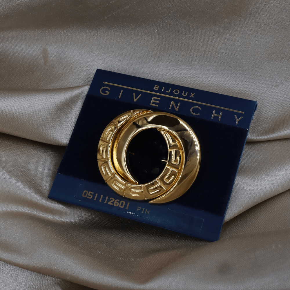 GIVENCHY LOGO 扣針｜1990年代之選 ｜ 未使用美品 - Vintasy