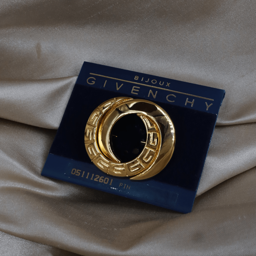 GIVENCHY LOGO 扣針｜1990年代之選 ｜ 未使用美品 - Vintasy