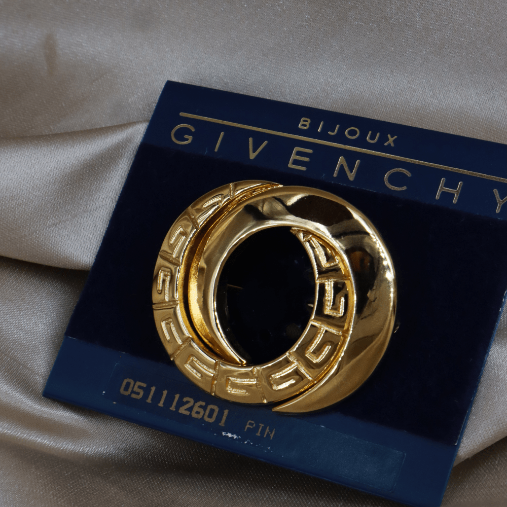 GIVENCHY LOGO 扣針｜1990年代之選 ｜ 未使用美品 - Vintasy
