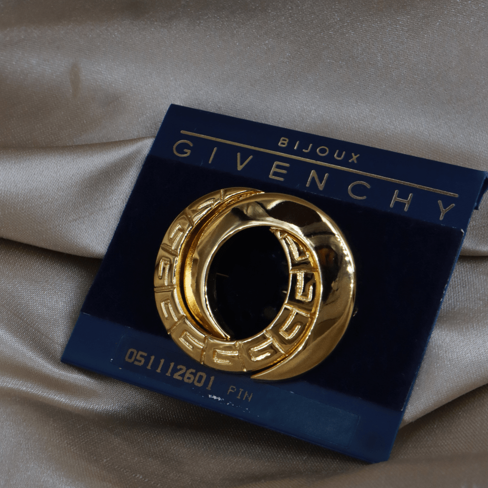 GIVENCHY LOGO 扣針｜1990年代之選 ｜ 未使用美品 - Vintasy