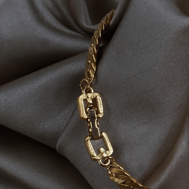 GIVENCHY 經典Logo水晶手鏈 - Vintasy手鏈