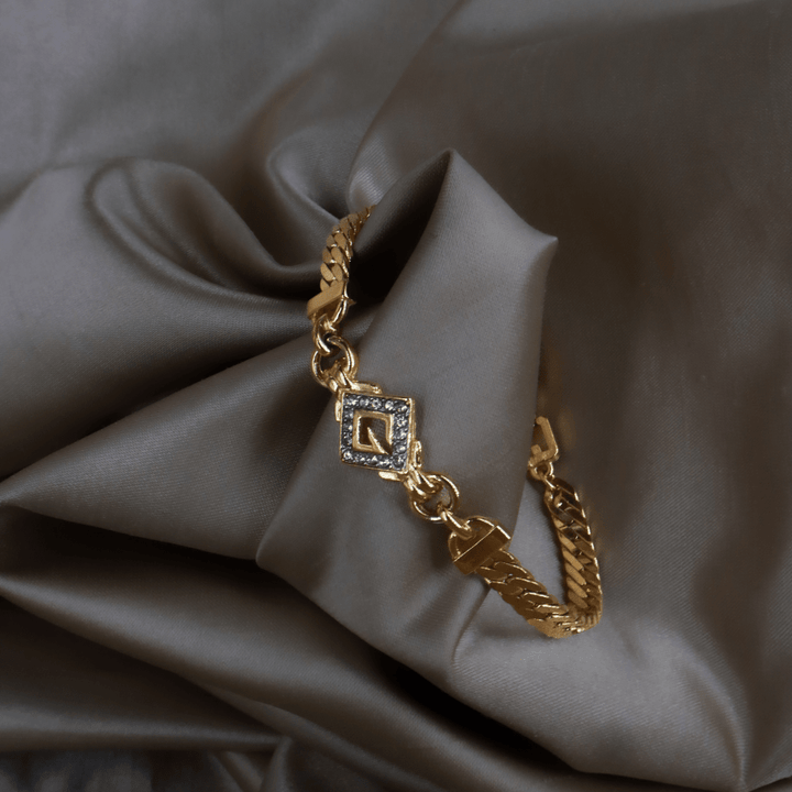 GIVENCHY 經典Logo水晶手鏈 - Vintasy手鏈