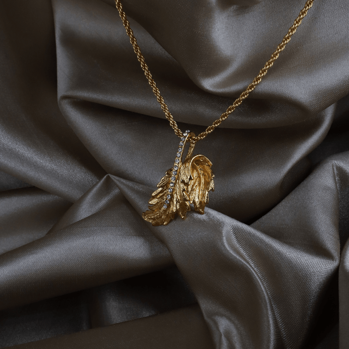 GIVENCHY 水晶羽翼流蘇吊墜項鏈 ｜｜VINTASY 中古美品 ｜ 香港最大型中古首飾收藏店｜ GIVENCHY ｜ 項鏈