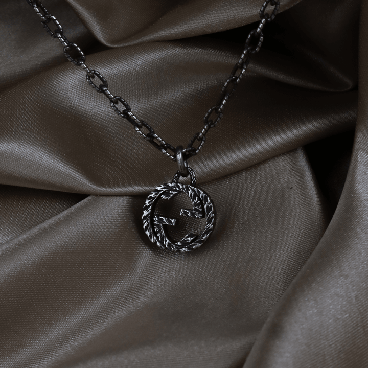 GUCCI INTERLOCKING G LOGO 吊墜項鏈 - Vintasy項鏈