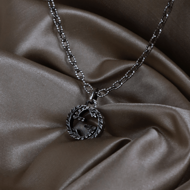 GUCCI INTERLOCKING G LOGO 吊墜項鏈 - Vintasy項鏈