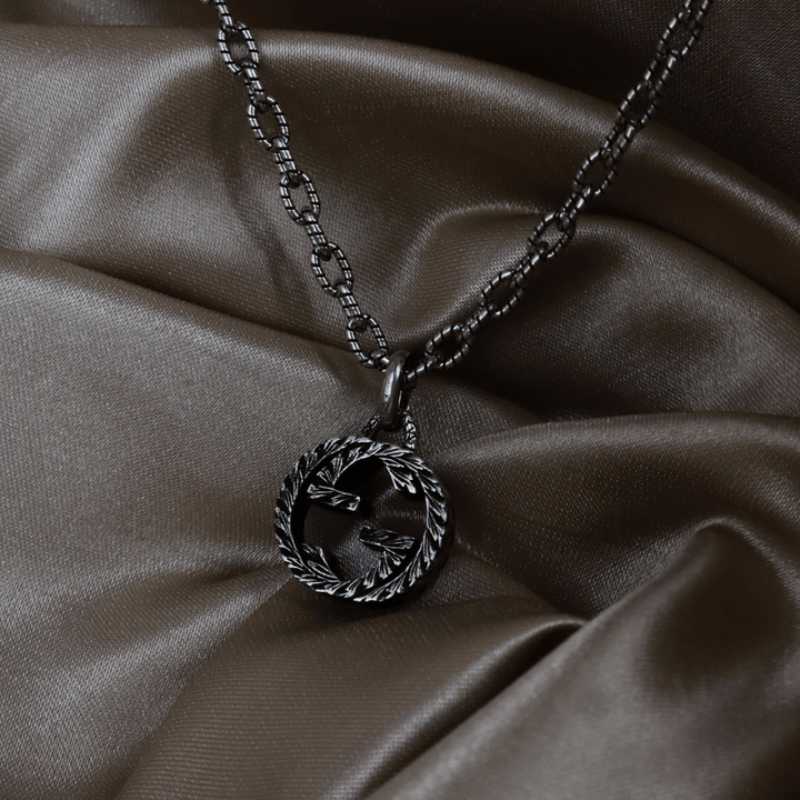 GUCCI INTERLOCKING G LOGO 吊墜項鏈 - Vintasy項鏈