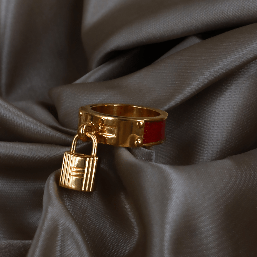 HERMES KELLY 絲巾戒指 - Vintasy項鏈