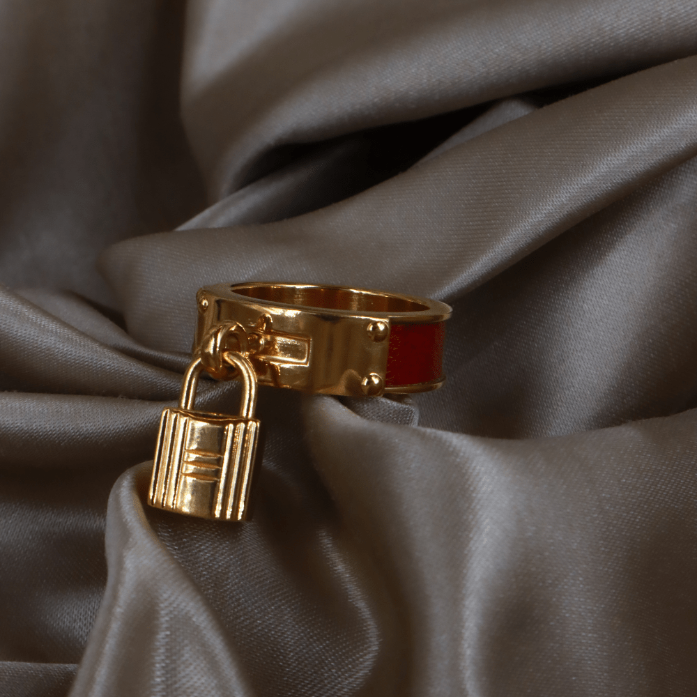 HERMES KELLY 絲巾戒指 - Vintasy項鏈