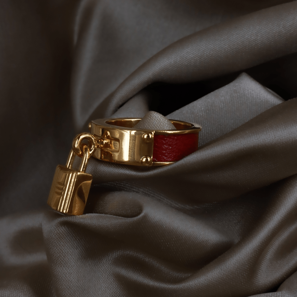 HERMES KELLY 絲巾戒指 - Vintasy項鏈