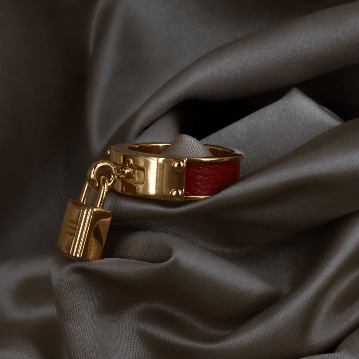 HERMES KELLY 絲巾戒指 - Vintasy項鏈