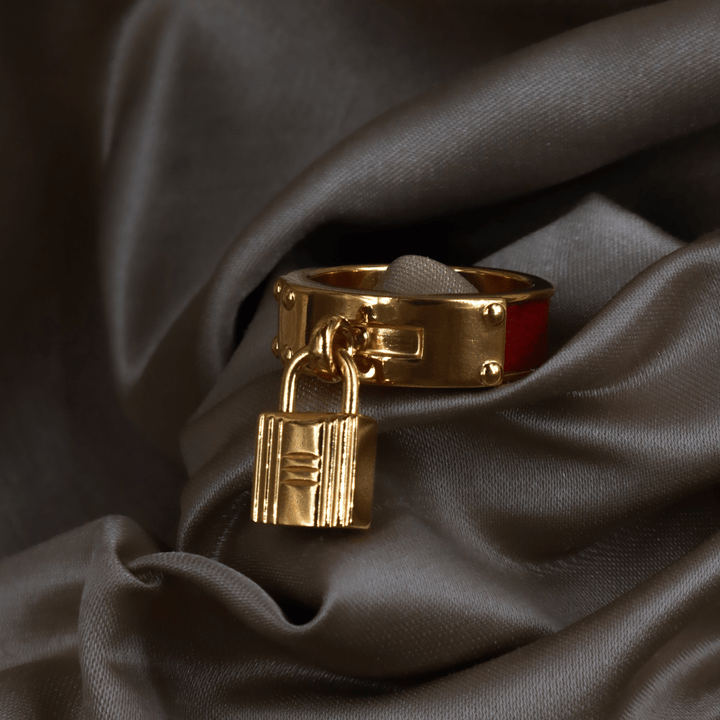 HERMES KELLY 絲巾戒指 - Vintasy項鏈