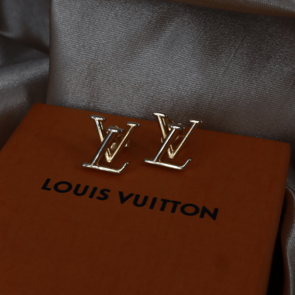 LOUIS VUITTON ICONIC 金屬耳環 ｜ 絕罕美品 - Vintasy