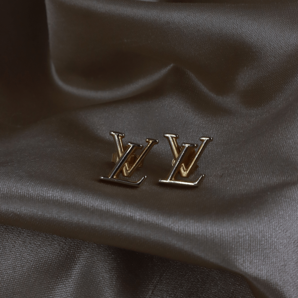 LOUIS VUITTON ICONIC 金屬耳環 ｜ 絕罕美品 - Vintasy