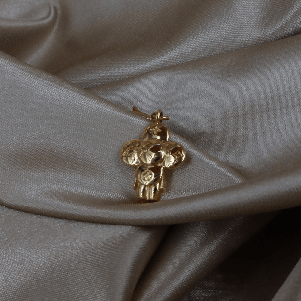 LOUIS VUITTON Monogram Flower Charm（M0405） - Vintasy