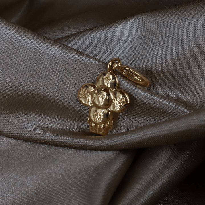 LOUIS VUITTON Monogram Flower Charm（M0405） - Vintasy