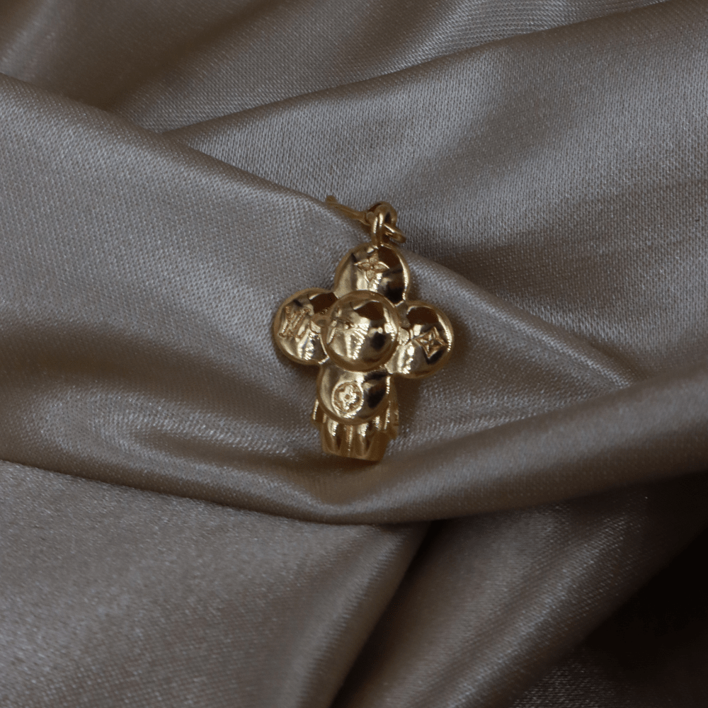 LOUIS VUITTON Monogram Flower Charm（M0405） - Vintasy