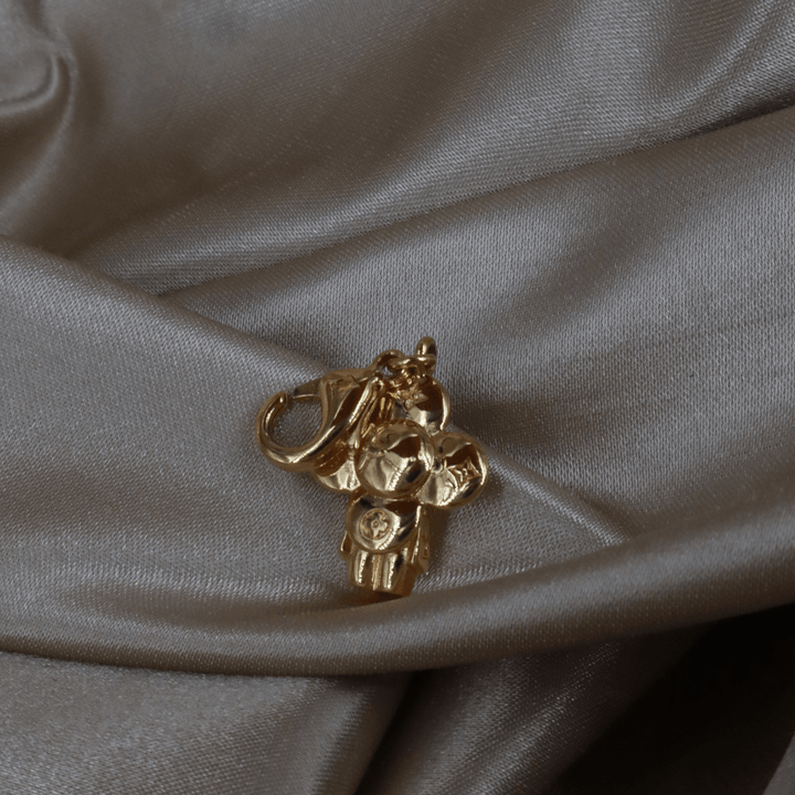 LOUIS VUITTON Monogram Flower Charm（M0405） - Vintasy