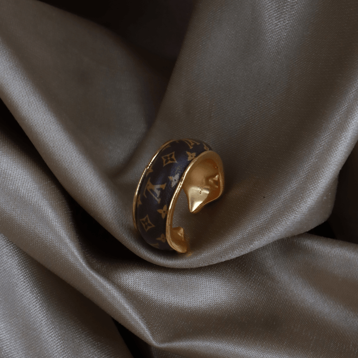 Louis Vuitton Monogram Heritage Ring ｜入門級價錢 - Vintasy