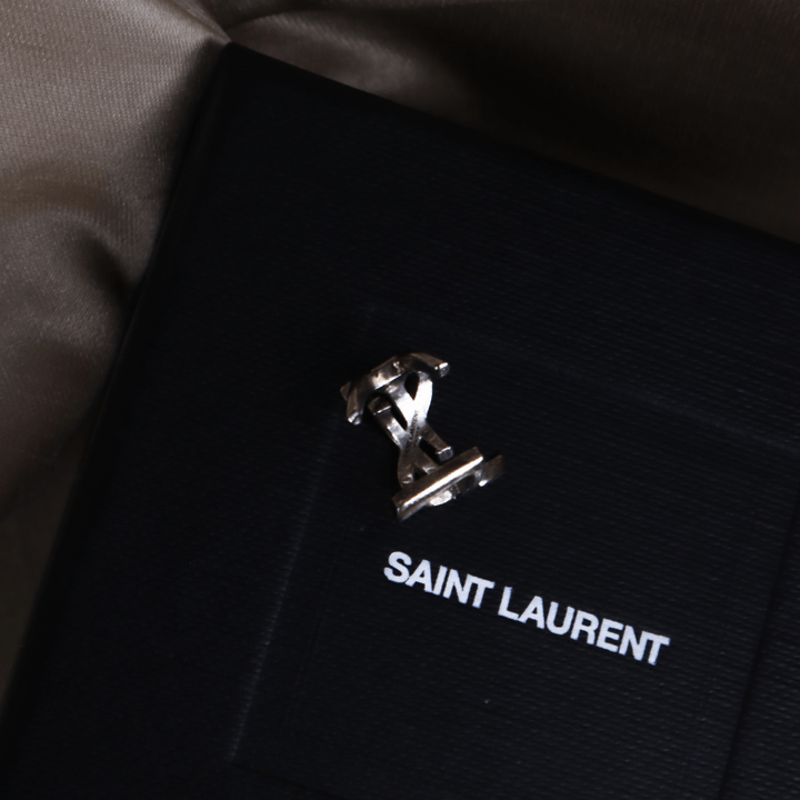 YSL Logo 耳夾 | SAINT LAURENT PARIS - Vintasy